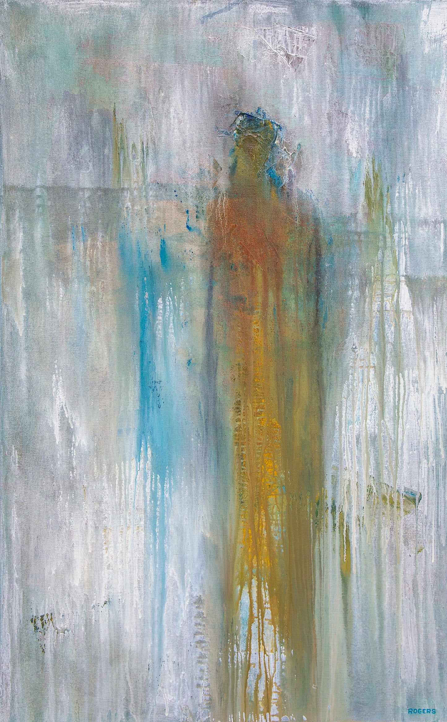 At The Well - Print on cold press paper